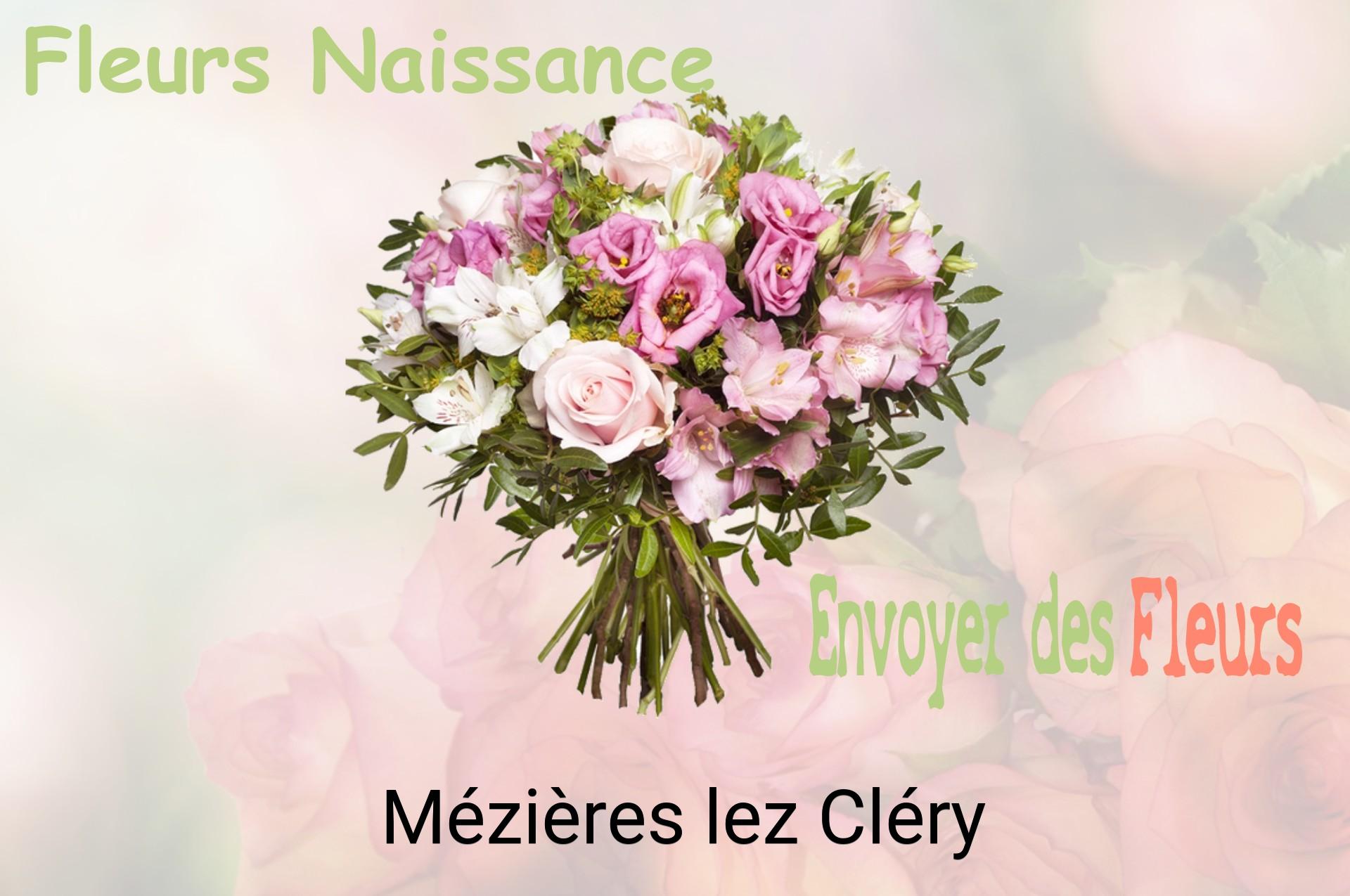 Bouquet de fleurs de naissance livré à Mézières-lez-Cléry
